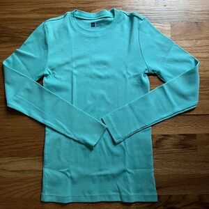 Vintage Gap Favoirte tee L/S 100% cotton tee seafoam green women’s XS, NWOT